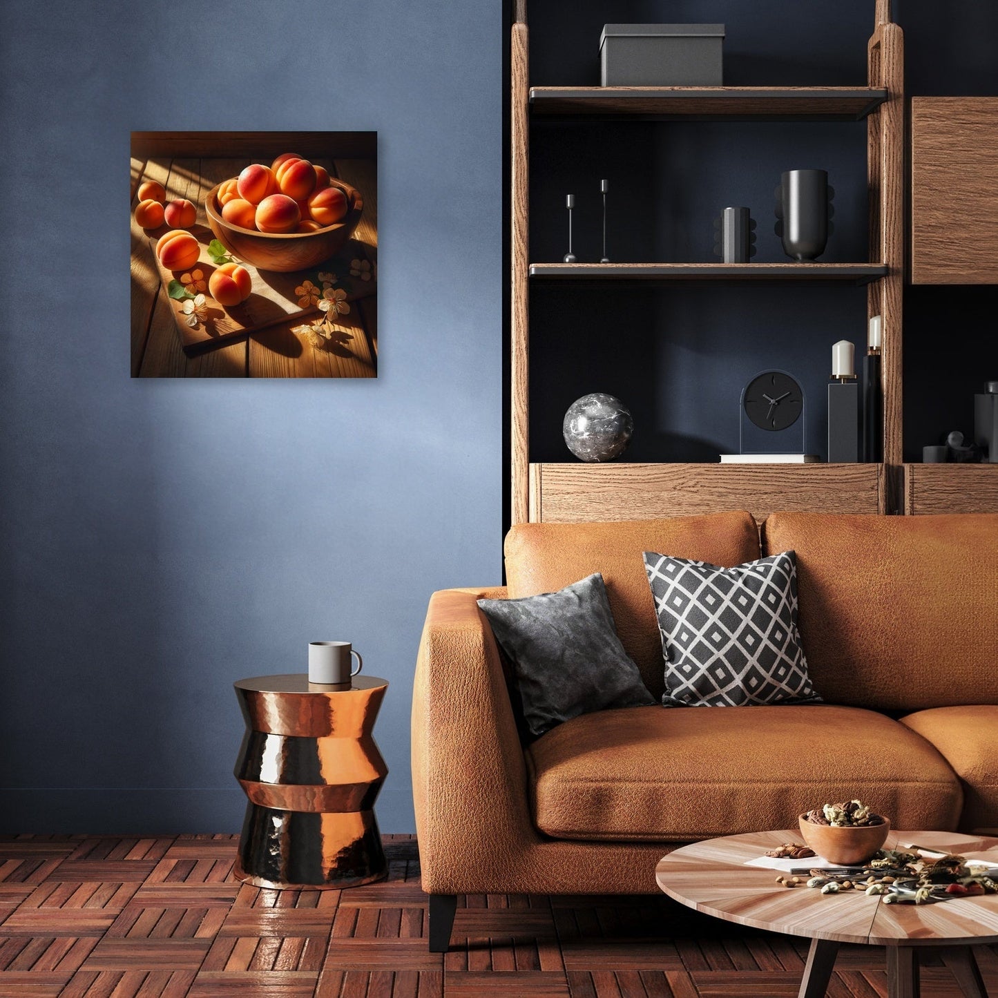 Sunlit Apricots Canvas