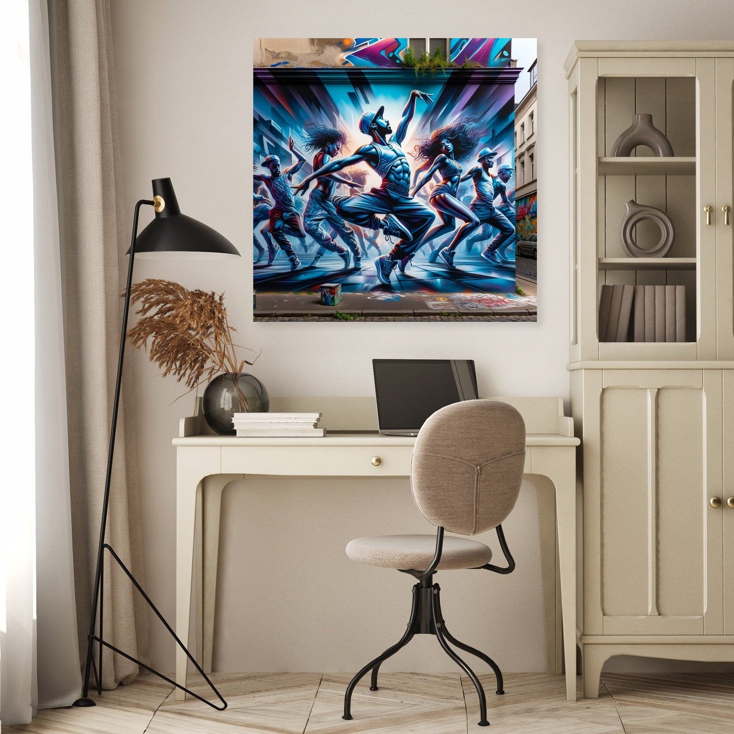 Dance of the Streets Canvas