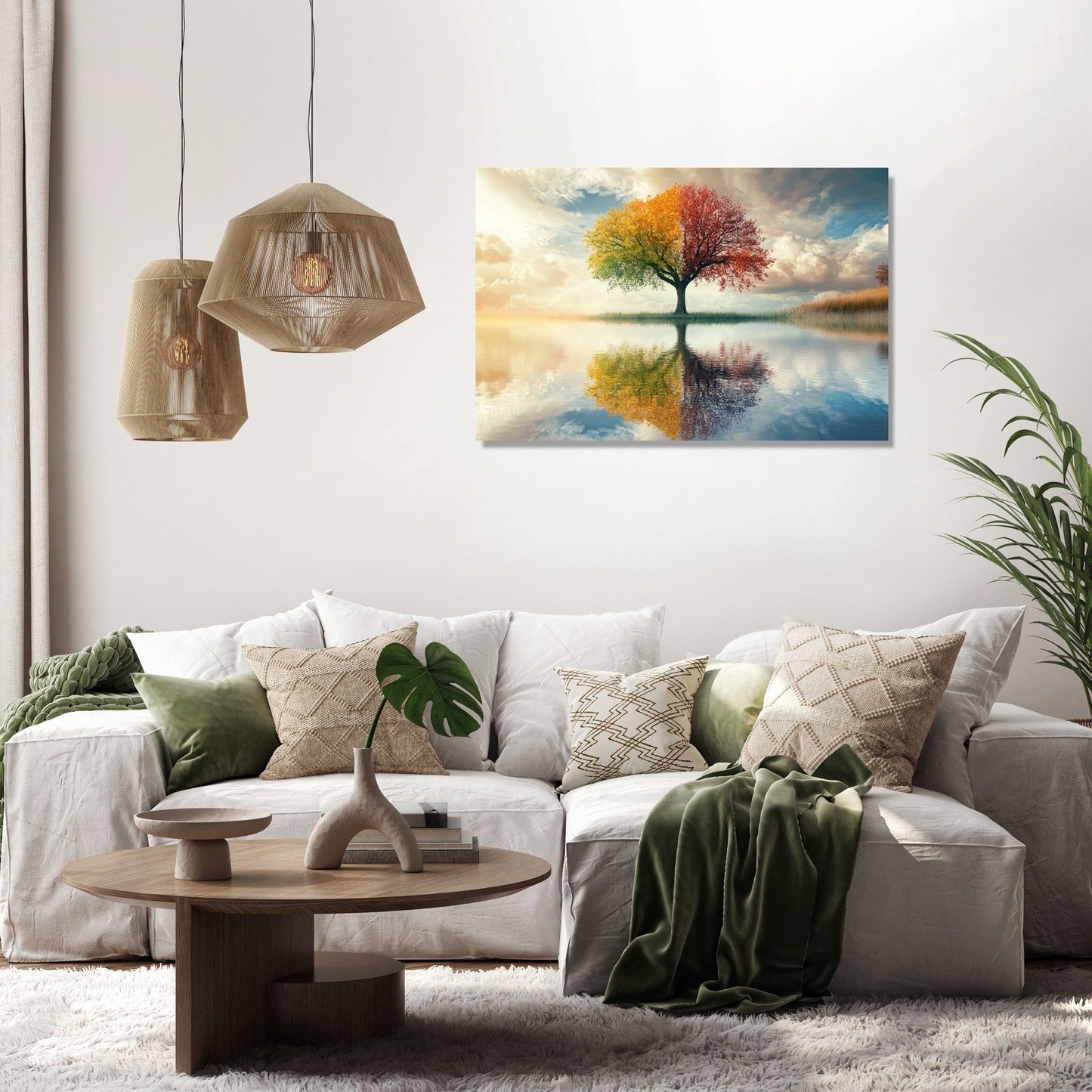 The Changing Seasons Canvas