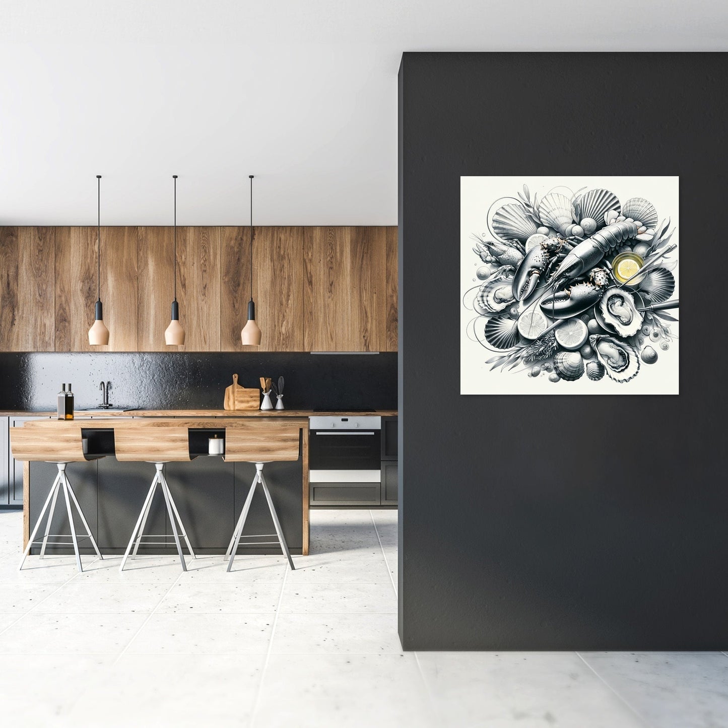 Seafood Symphony Canvas