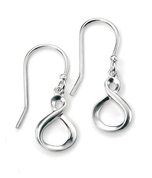 Beginnings Infinity Loop Drop Earrings