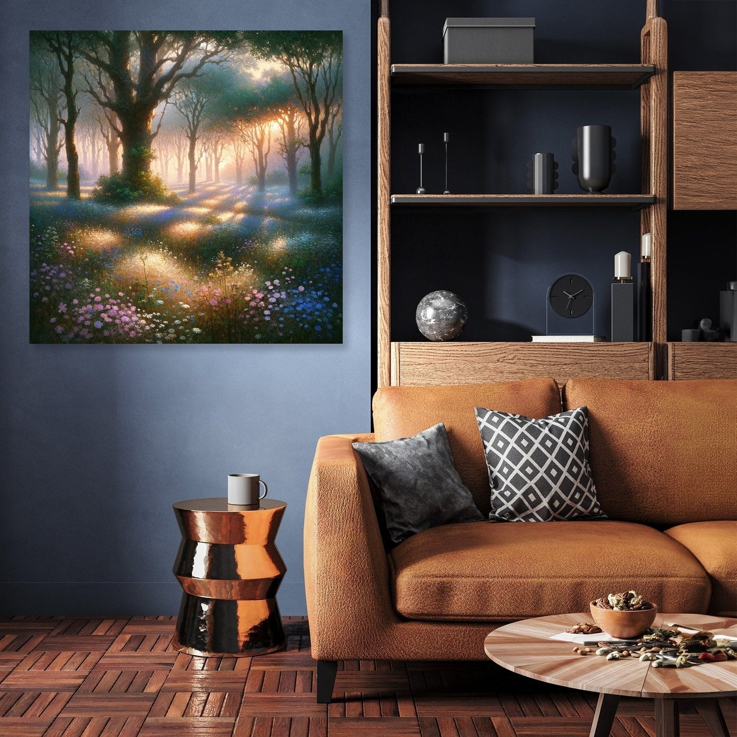 Dawn's Tranquil Glade Canvas