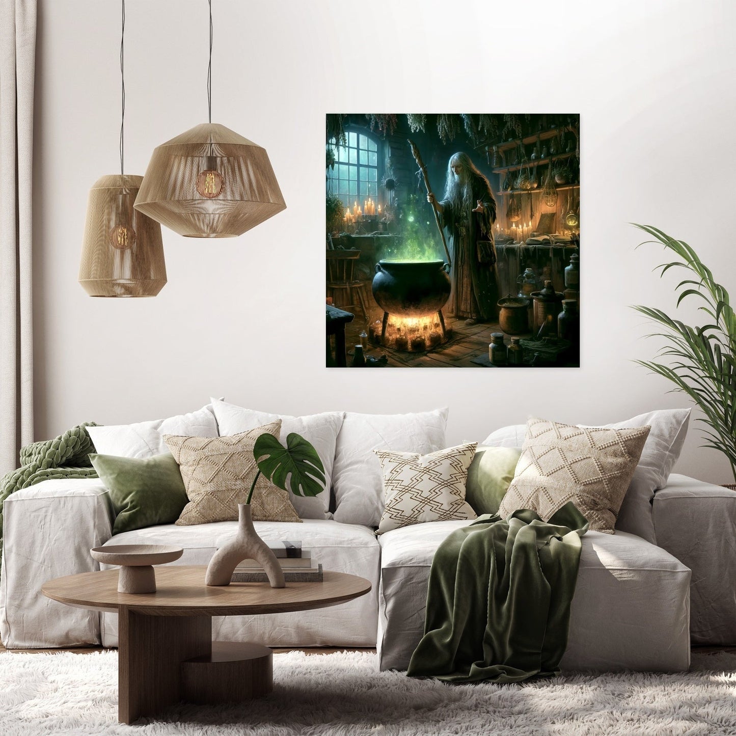 Enchantress's Brew Canvas