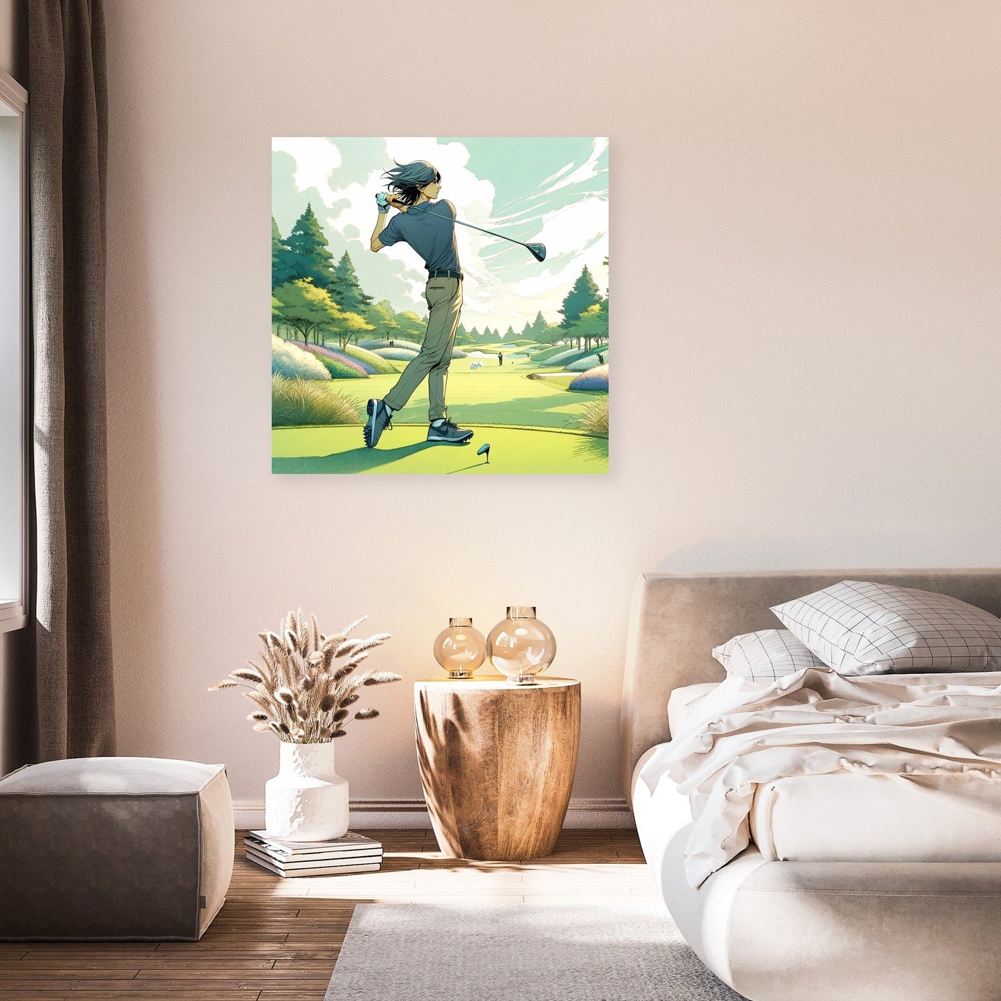 Serene Swing Canvas