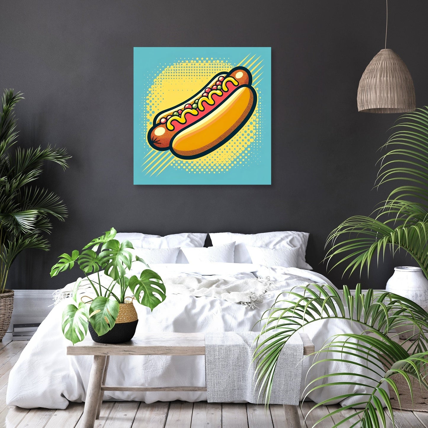 Pop Dog Canvas