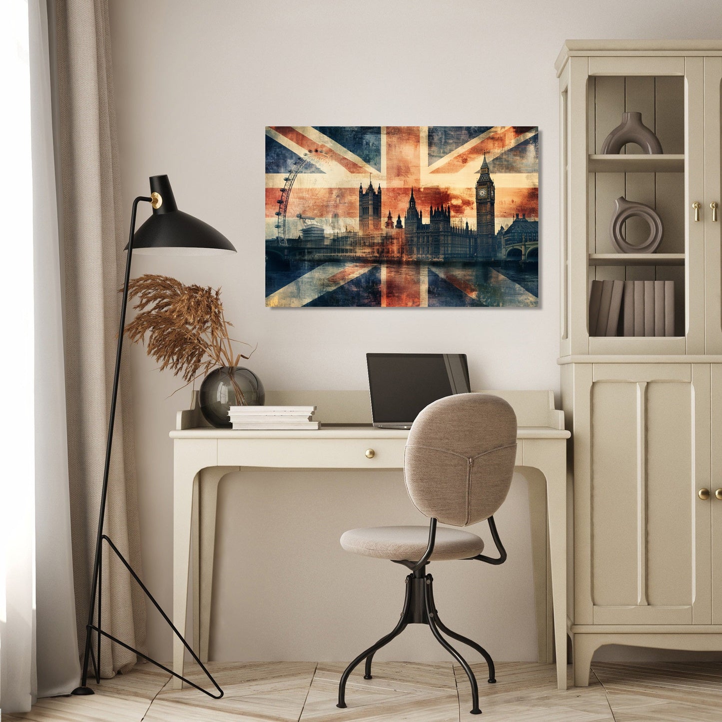 London Skyline Union Canvas