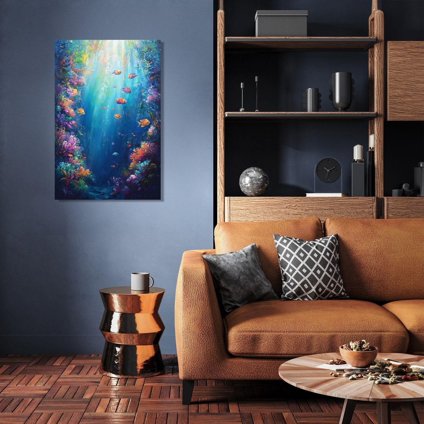 Twilight Reef Mystery Canvas