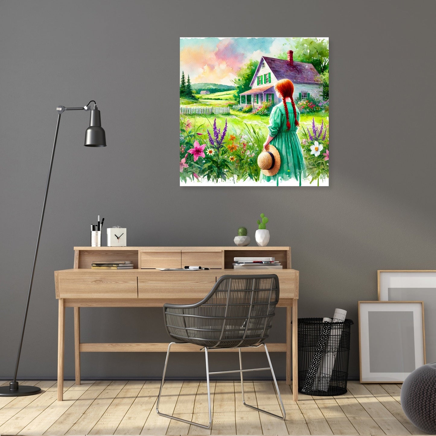 Anne's Dreamy Countryside Canvas