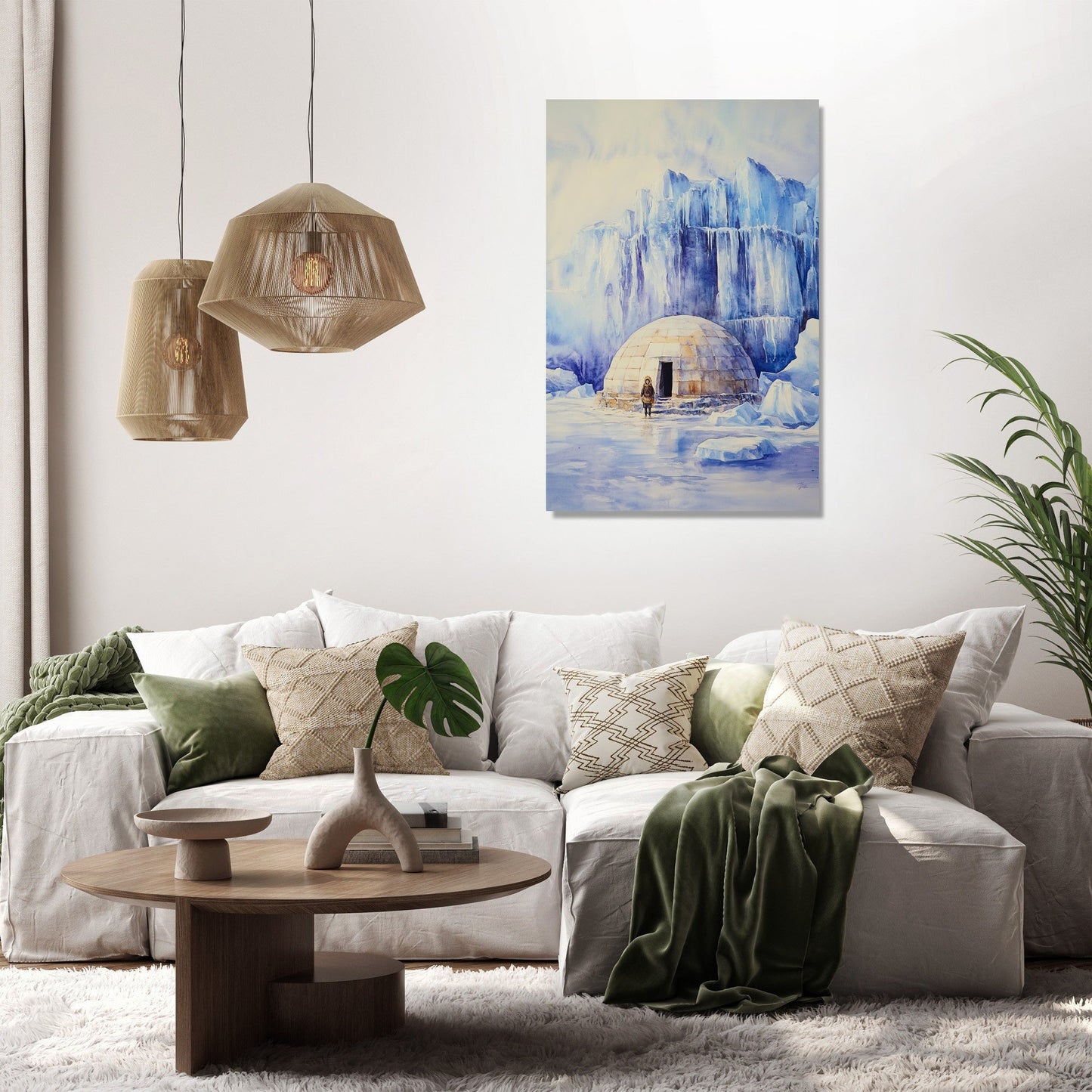 Igloo Tranquility Canvas