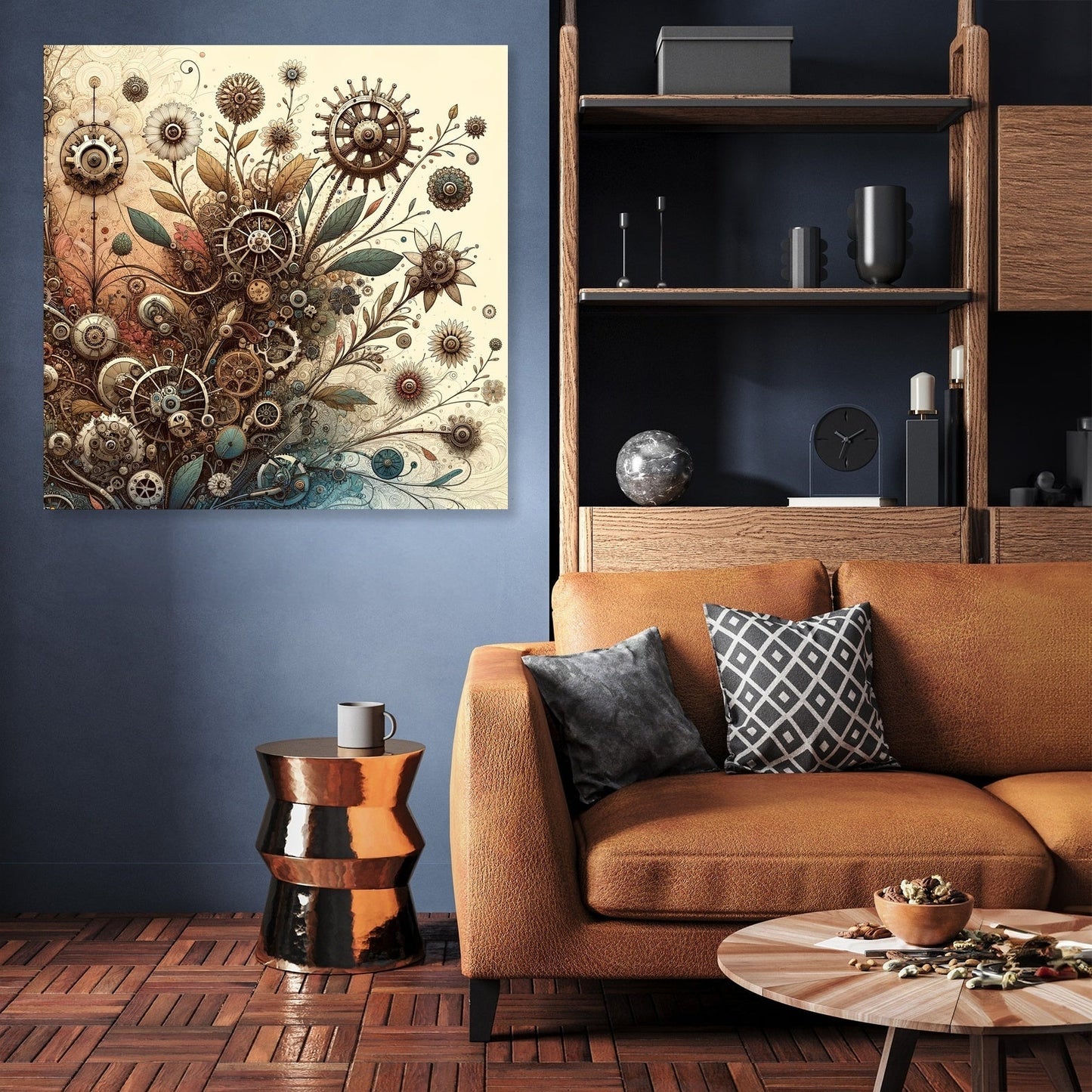 Boundless Mechanica Bloom Canvas