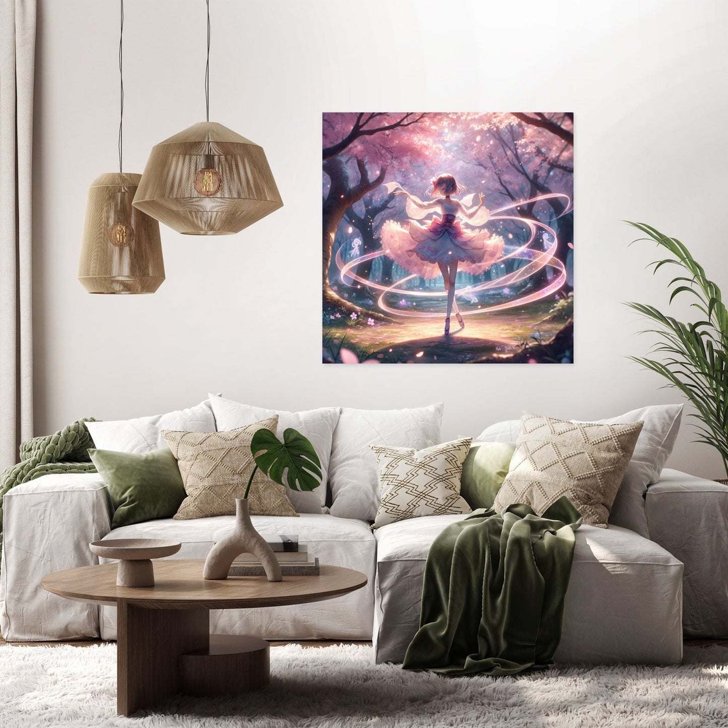 Sakura Dance Enchantment Canvas