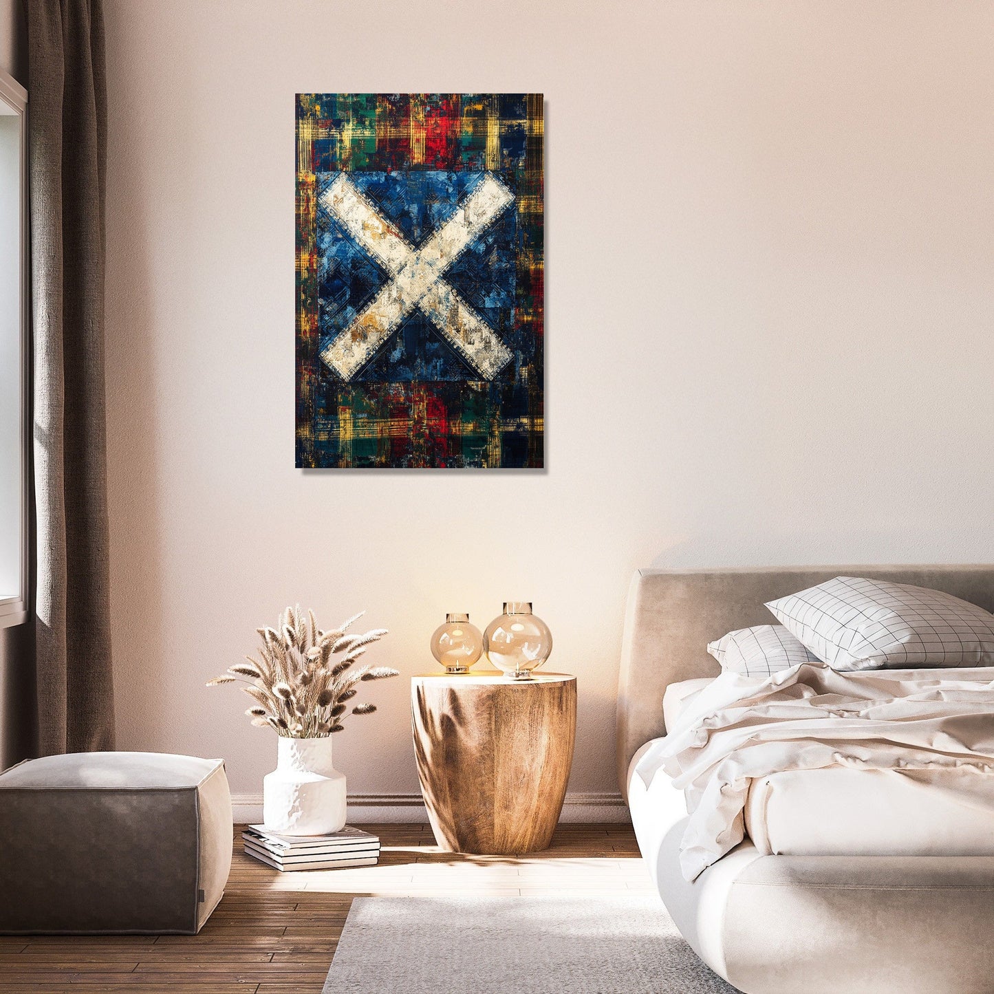Saltire’s Tartan-Lashed Canvas