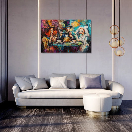 Tea Party Reverie Canvas