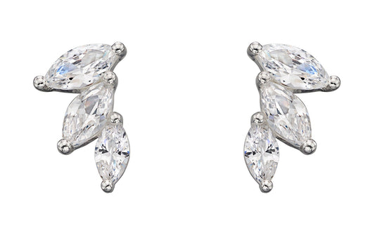 Beginnings Cubic Zirconia Marquise Earrings