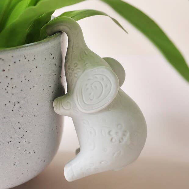 Lisa Angel Elephant Ceramic Planter Hanger