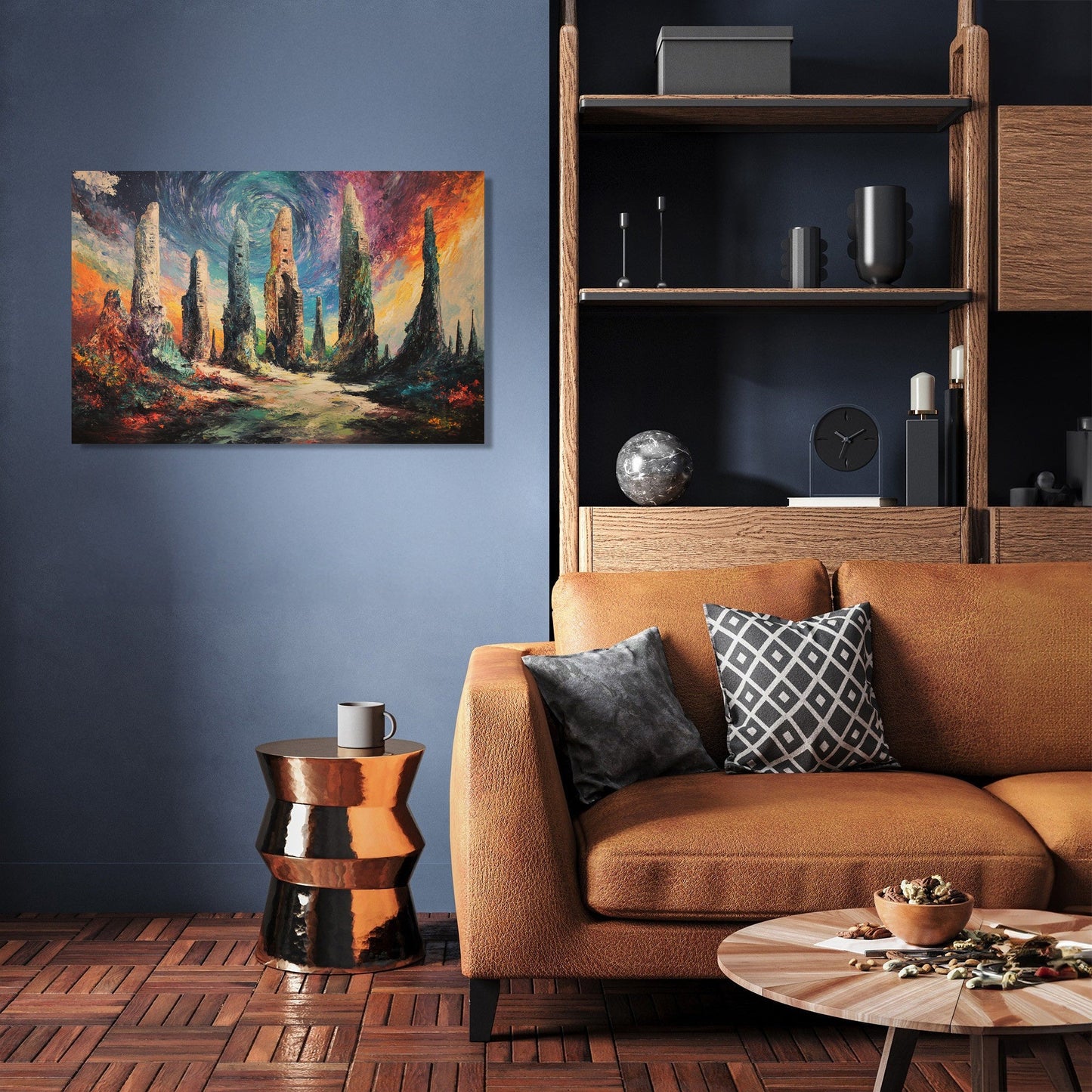 Alien Monument Canvas