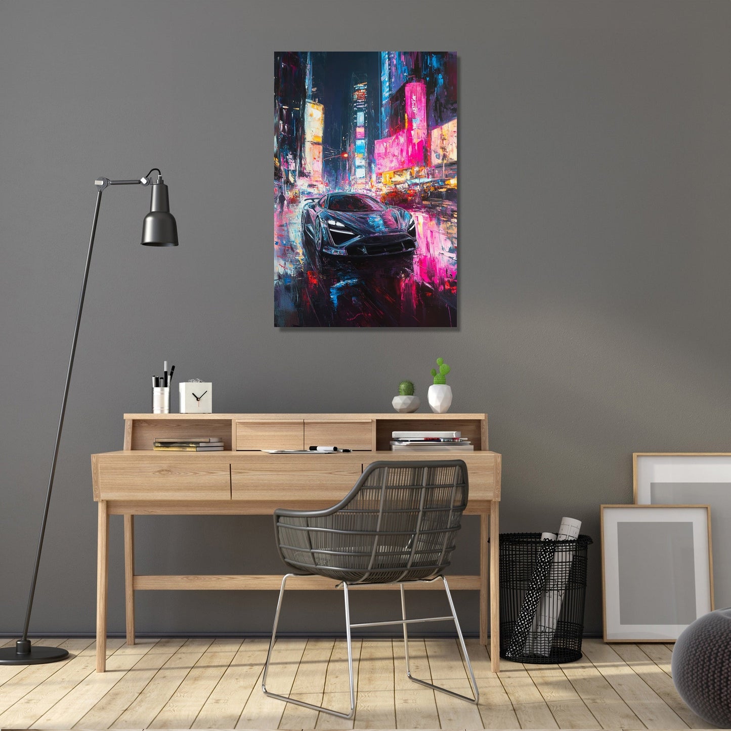 Electric Revolution Canvas