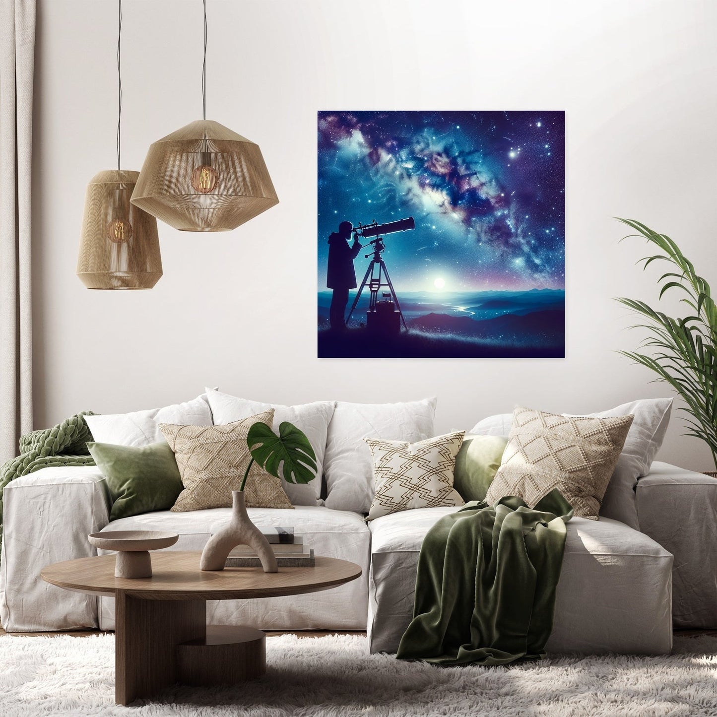 Astronomer's Wonder Canvas