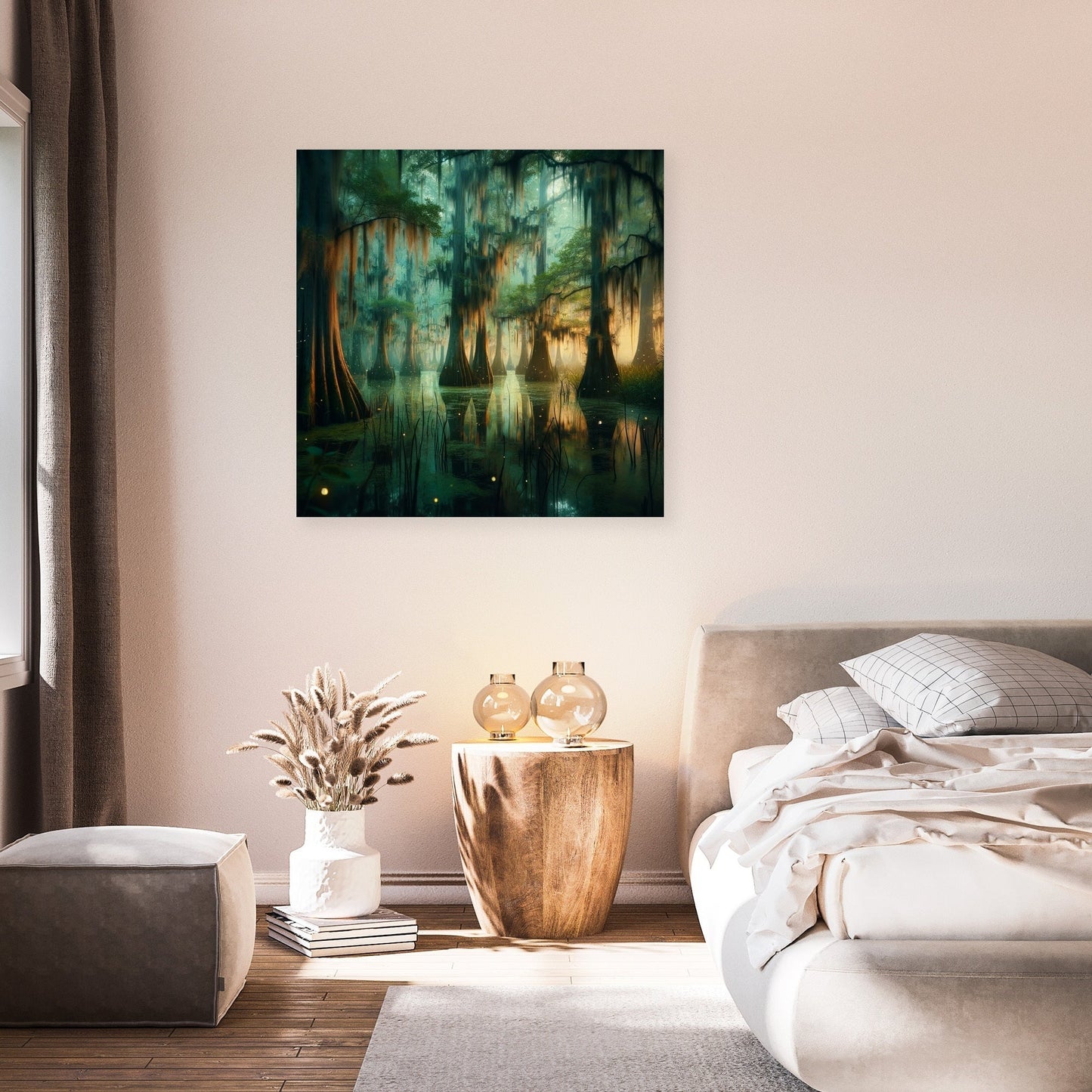 Dusk Swamp Enchantment Canvas