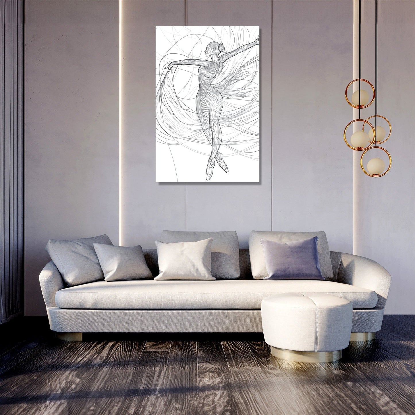 Dancer's Grace Canvas