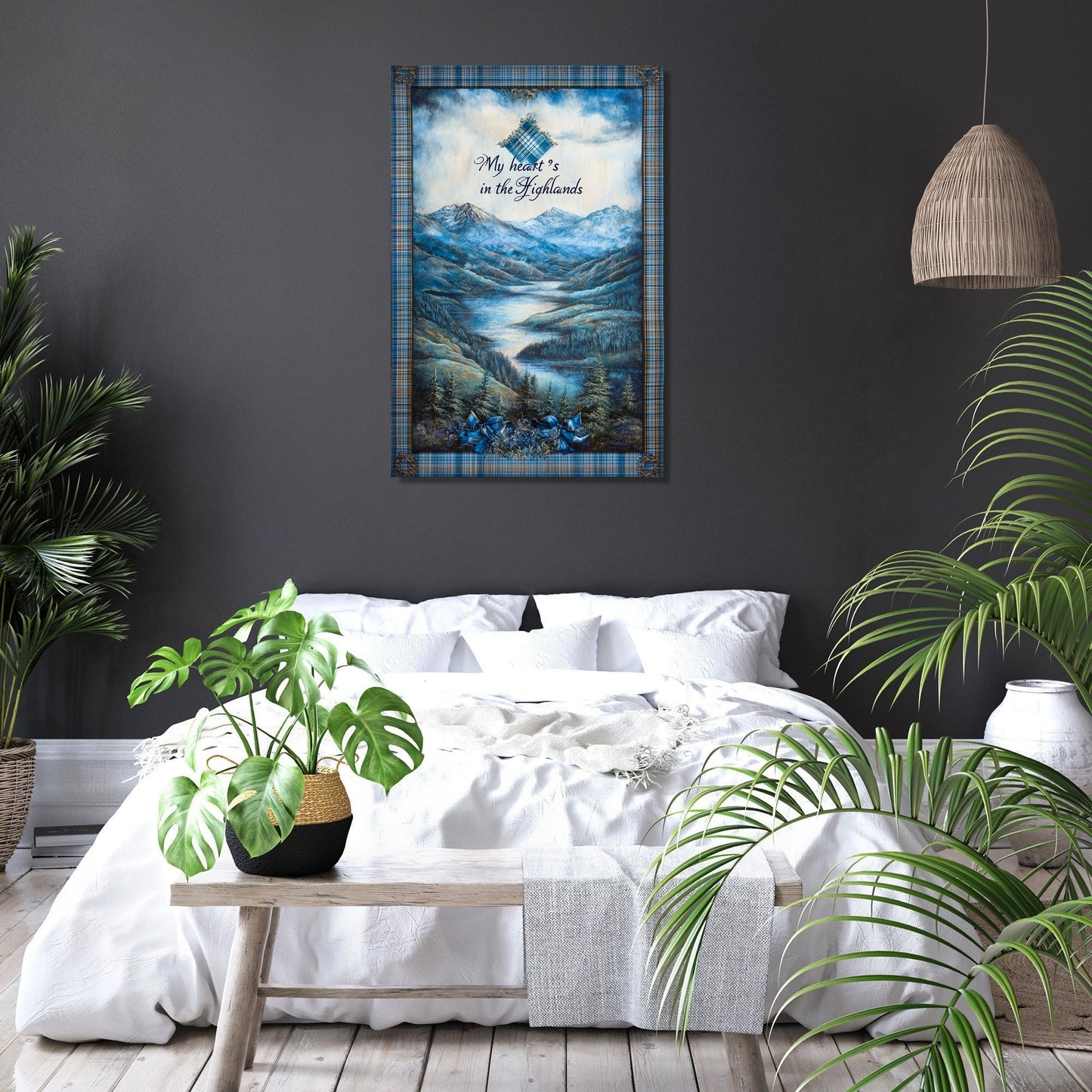 My heart’s in the Highlands Canvas