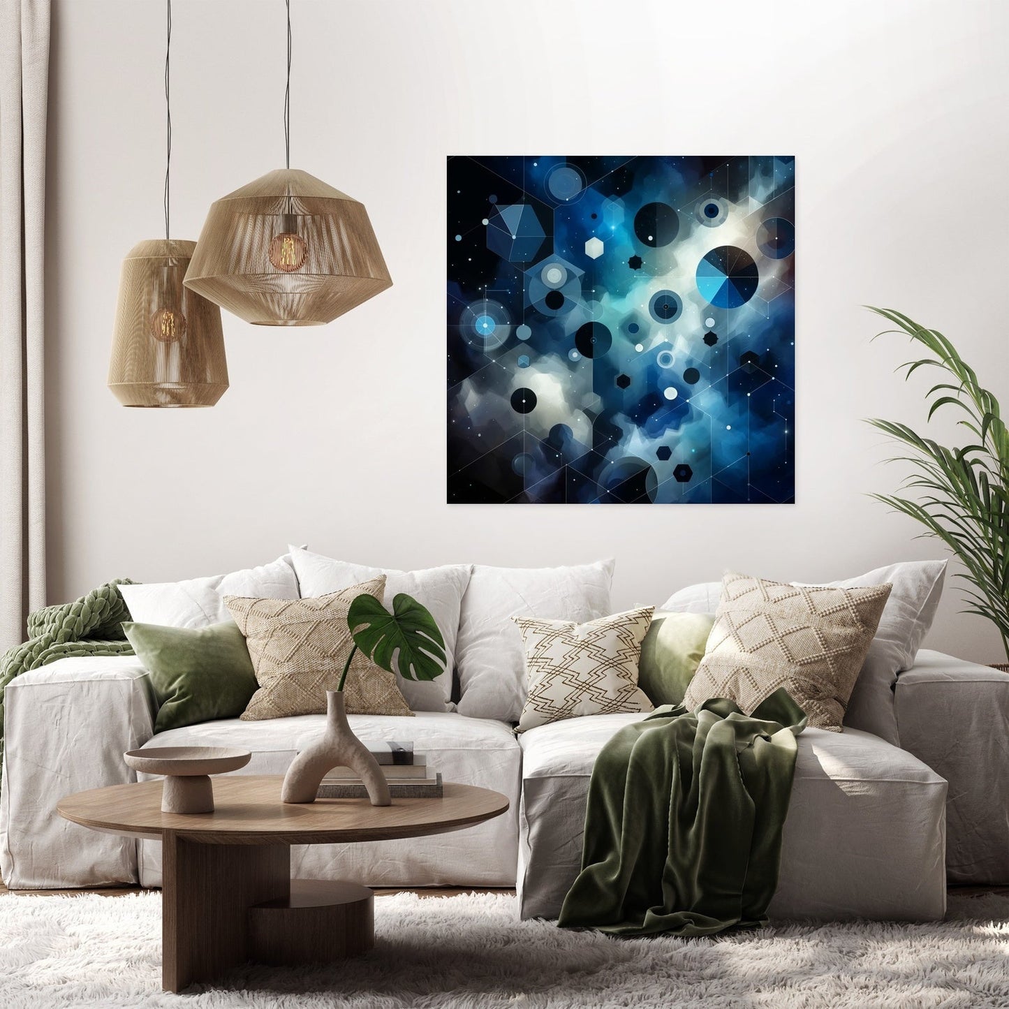 Cosmic Geometry Canvas