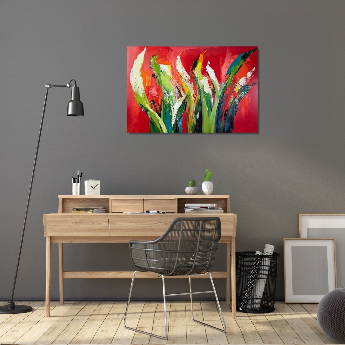 Leek Symphony Canvas