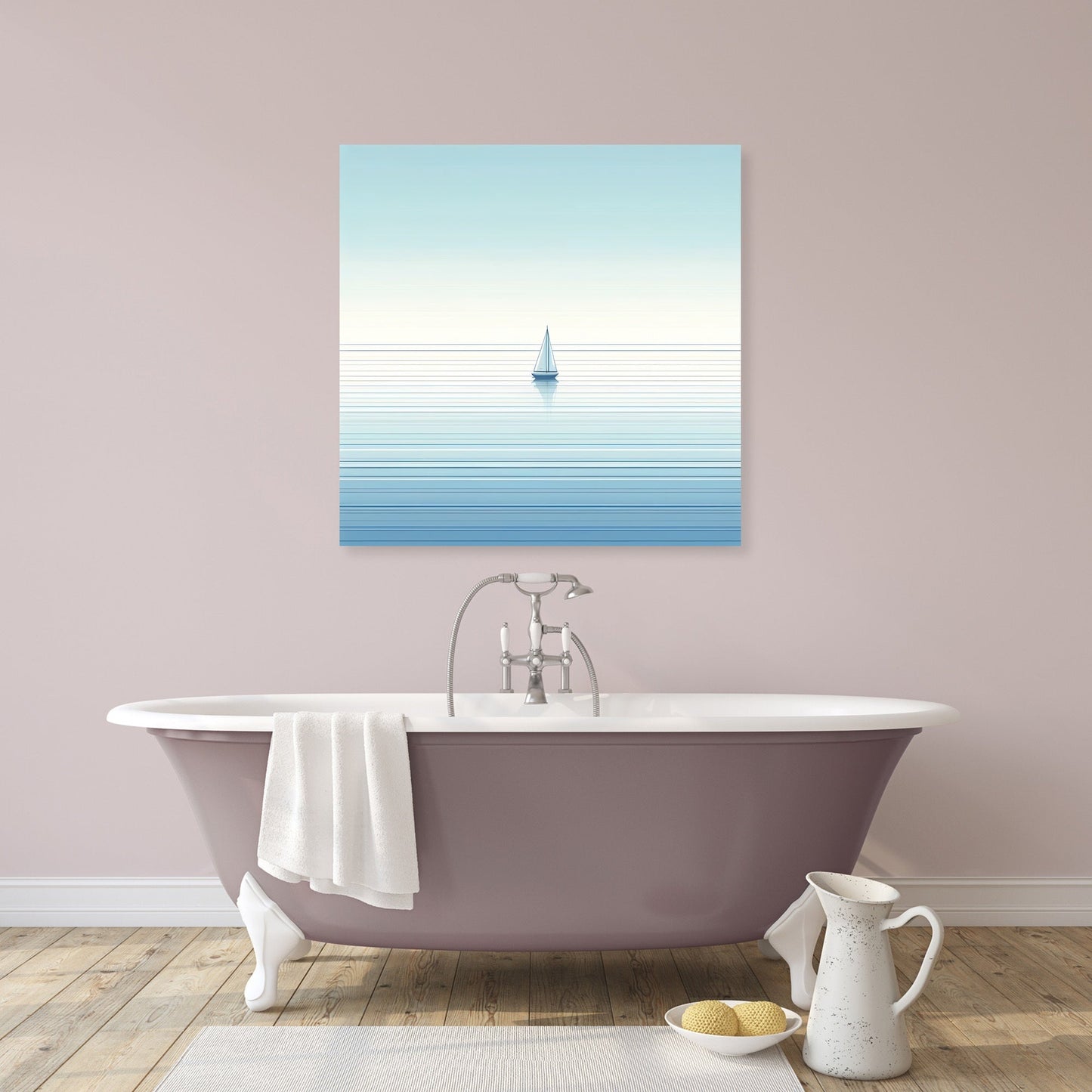 Solitary Voyage Canvas