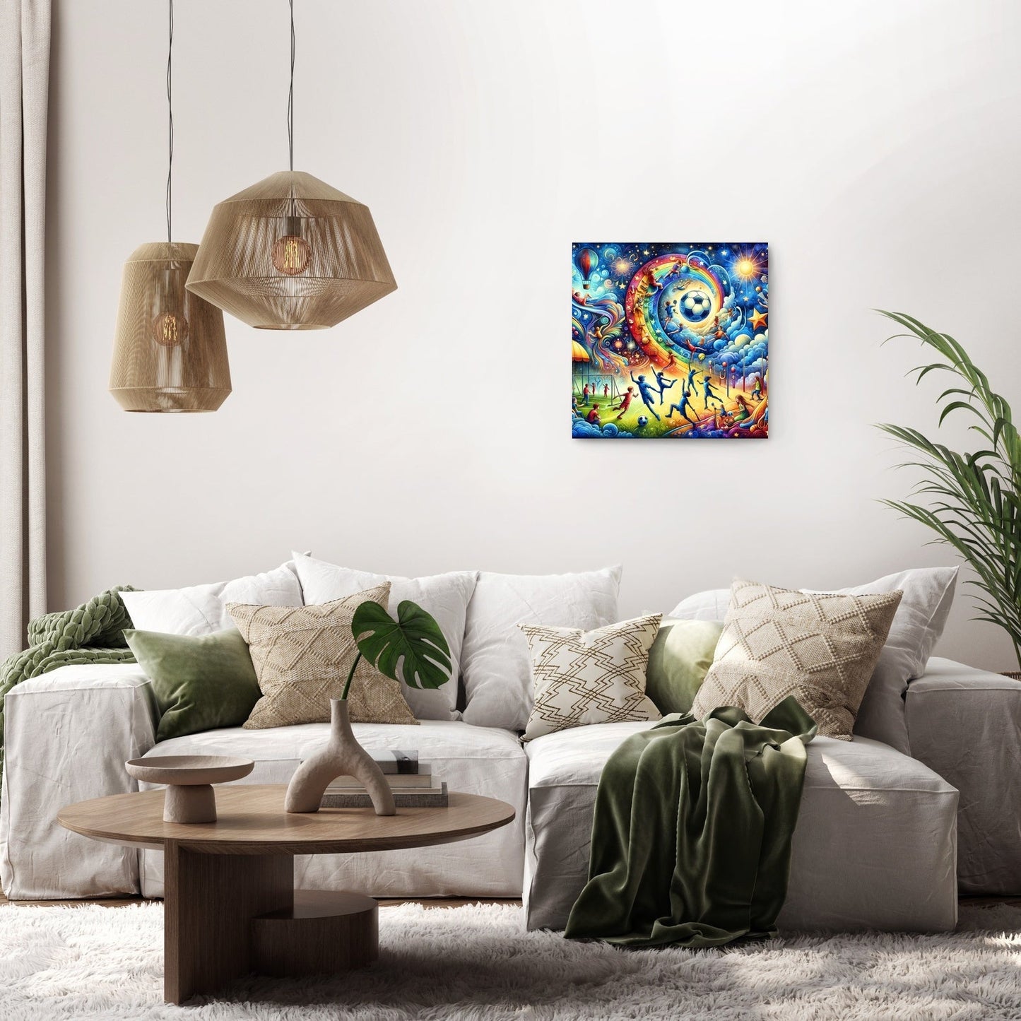 Playful Sports Fusion Canvas