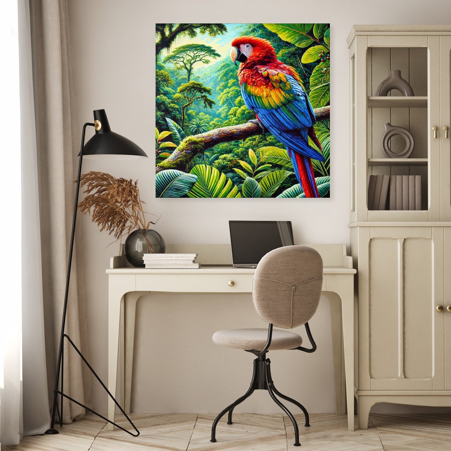 Tropical Vibrance Canvas