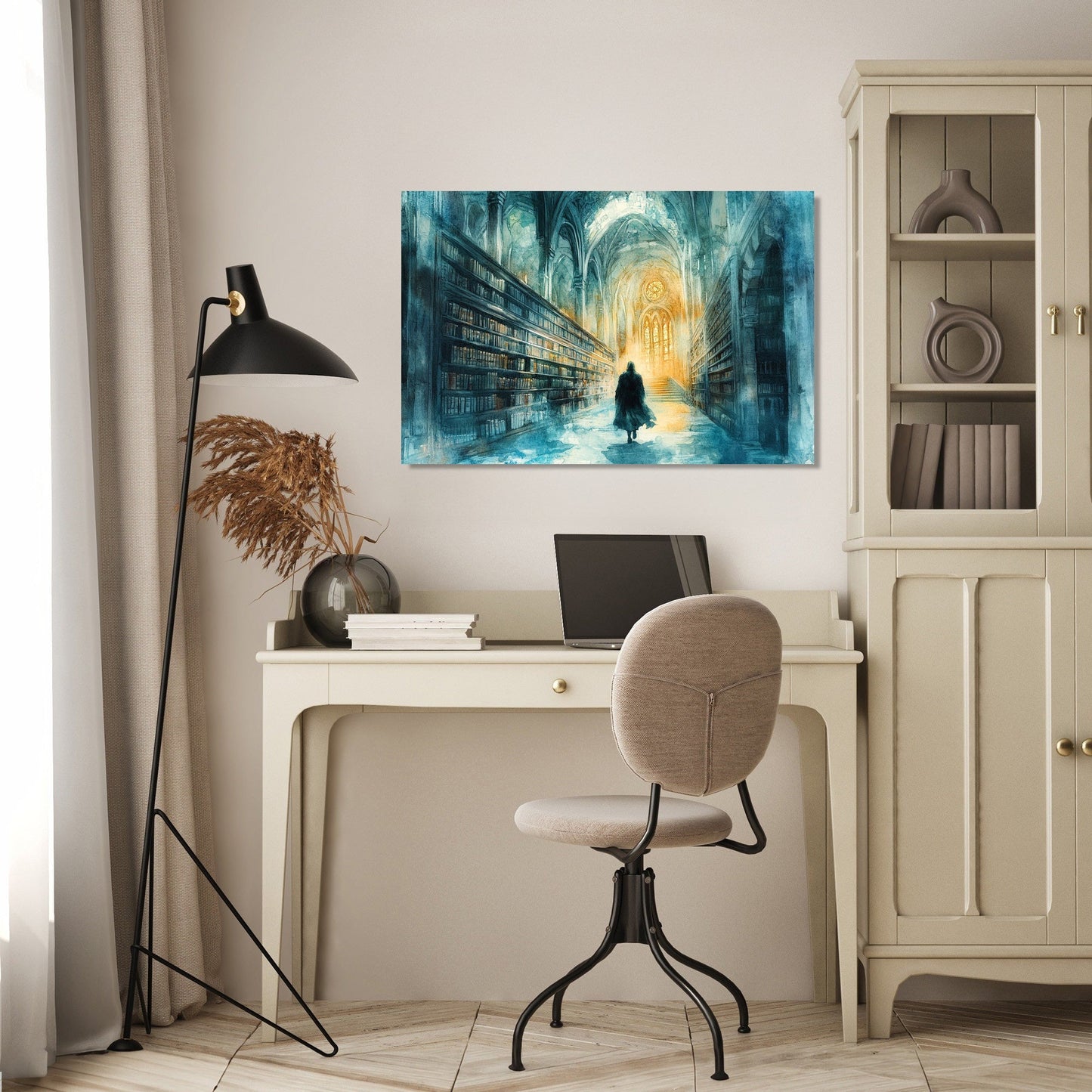 Assassin's Pursuit Library Canvas