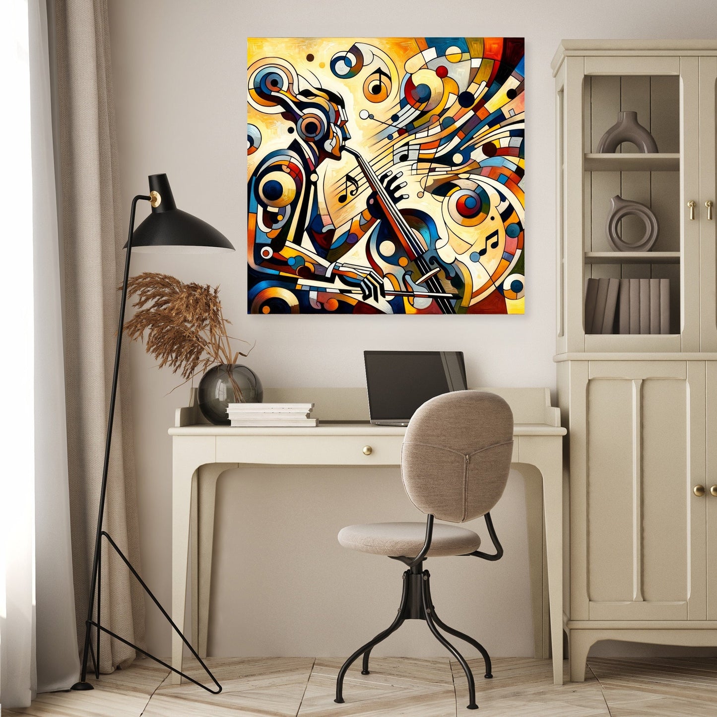 Abstract Rhythms Canvas