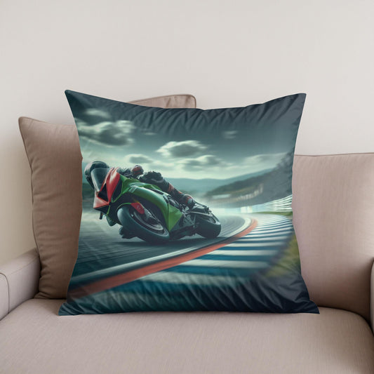 Racetrack Rush Cotton Cushion
