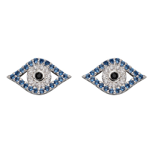 Beginnings Evil Eye Stud Earrings