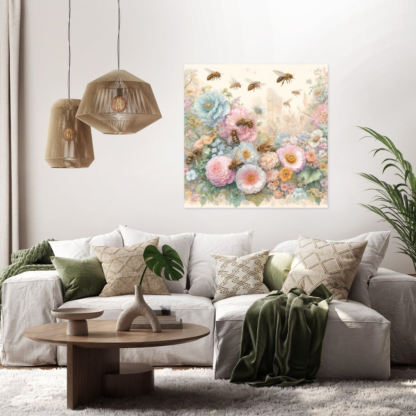 Bee's Paradise Bee Canvas