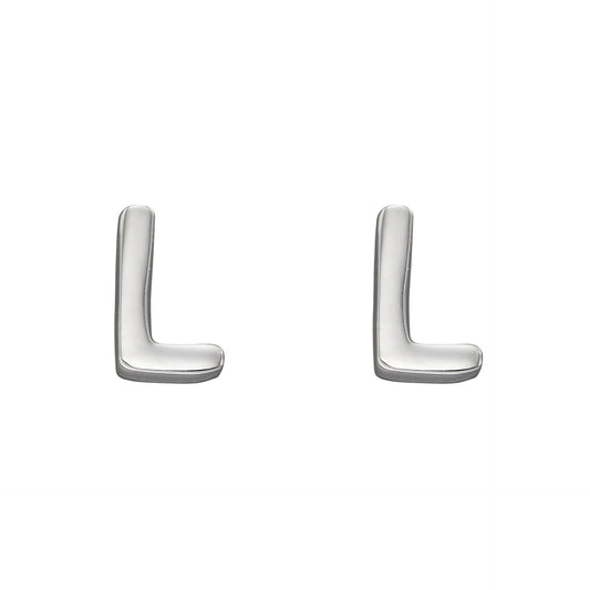 Beginnings Initial Stud Earrings