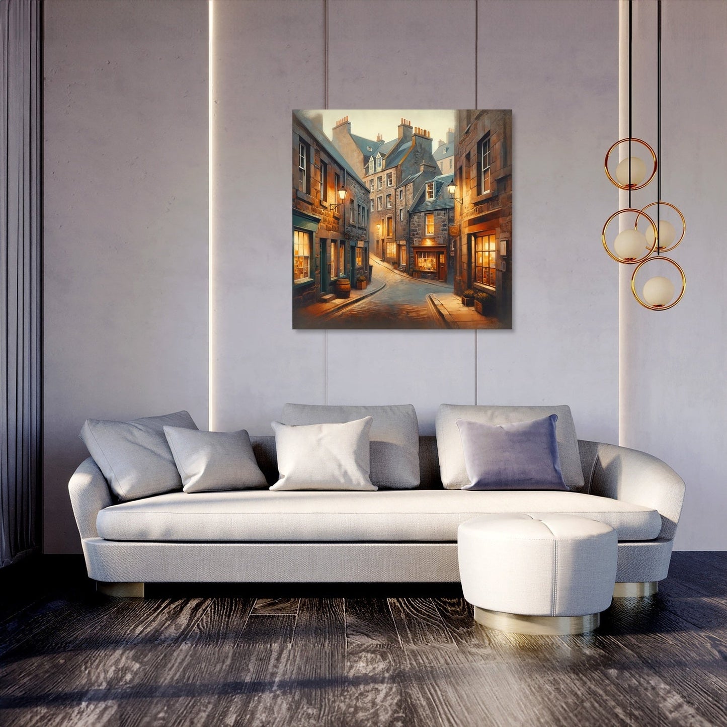 Old Town Aberdeen Essence Canvas