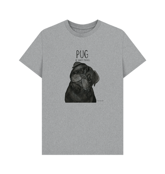 Snorty Potato Men’s T-Shirt – Perfect for Pug Lovers and Snack Enthusiasts!