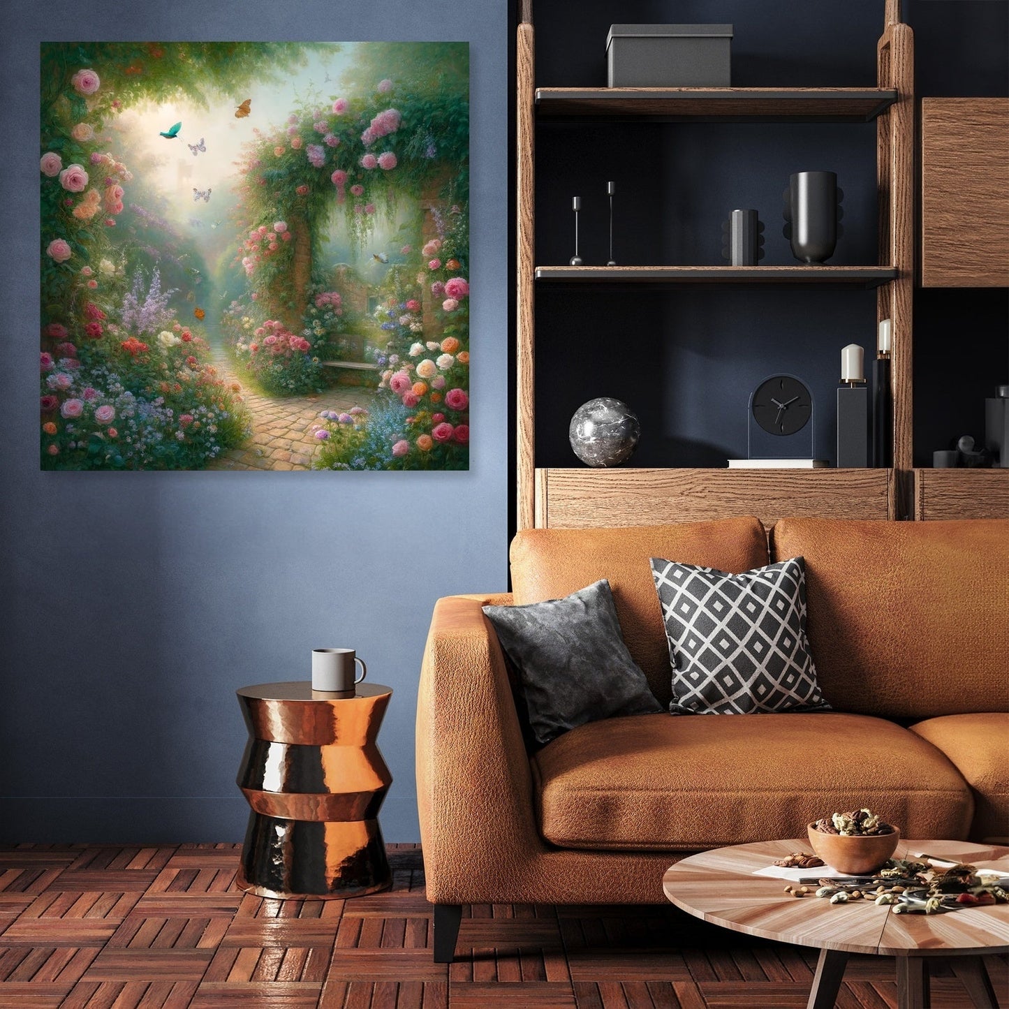 Secret Garden Retreat Canvas