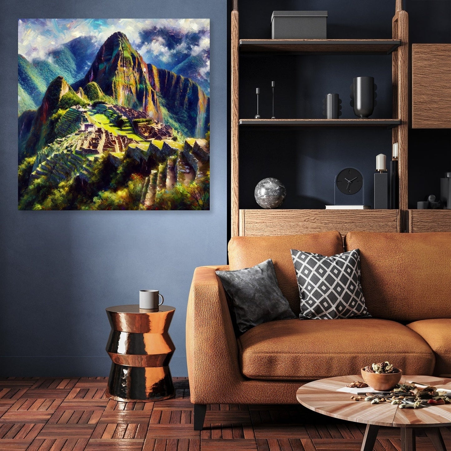Huayna Picchu Vibrance Canvas