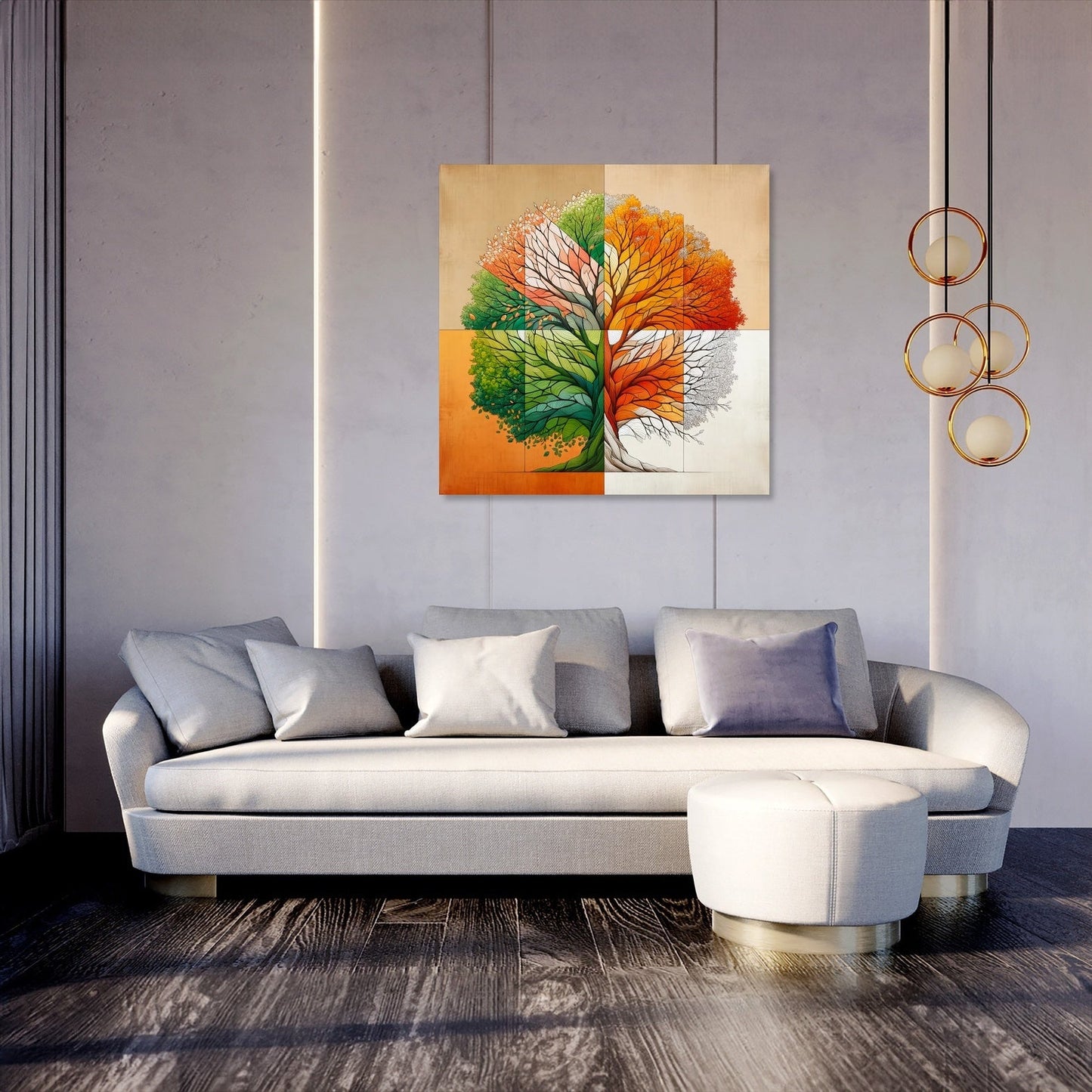 Seasonal Cycles Canvas