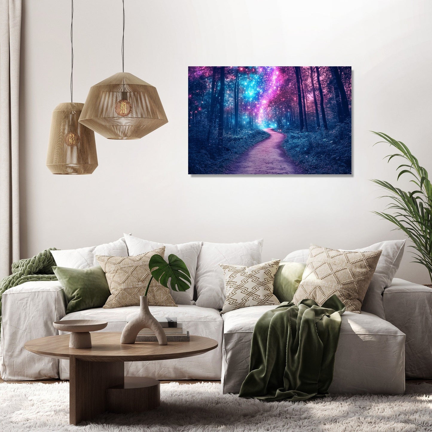 Starlight Trail Canvas