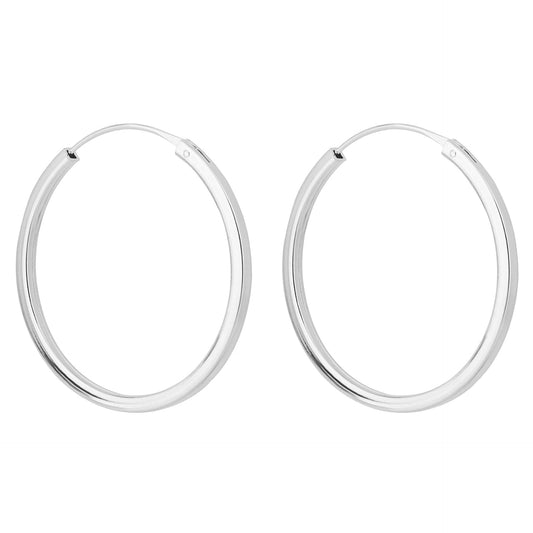 Beginnings Square Cut Hoop Earrings
