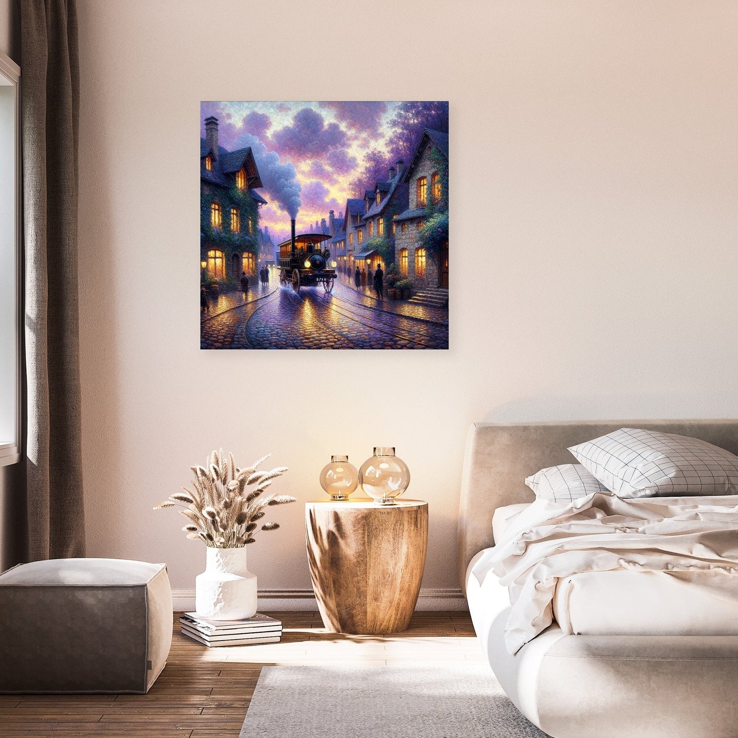 Steam Era Serenity Canvas