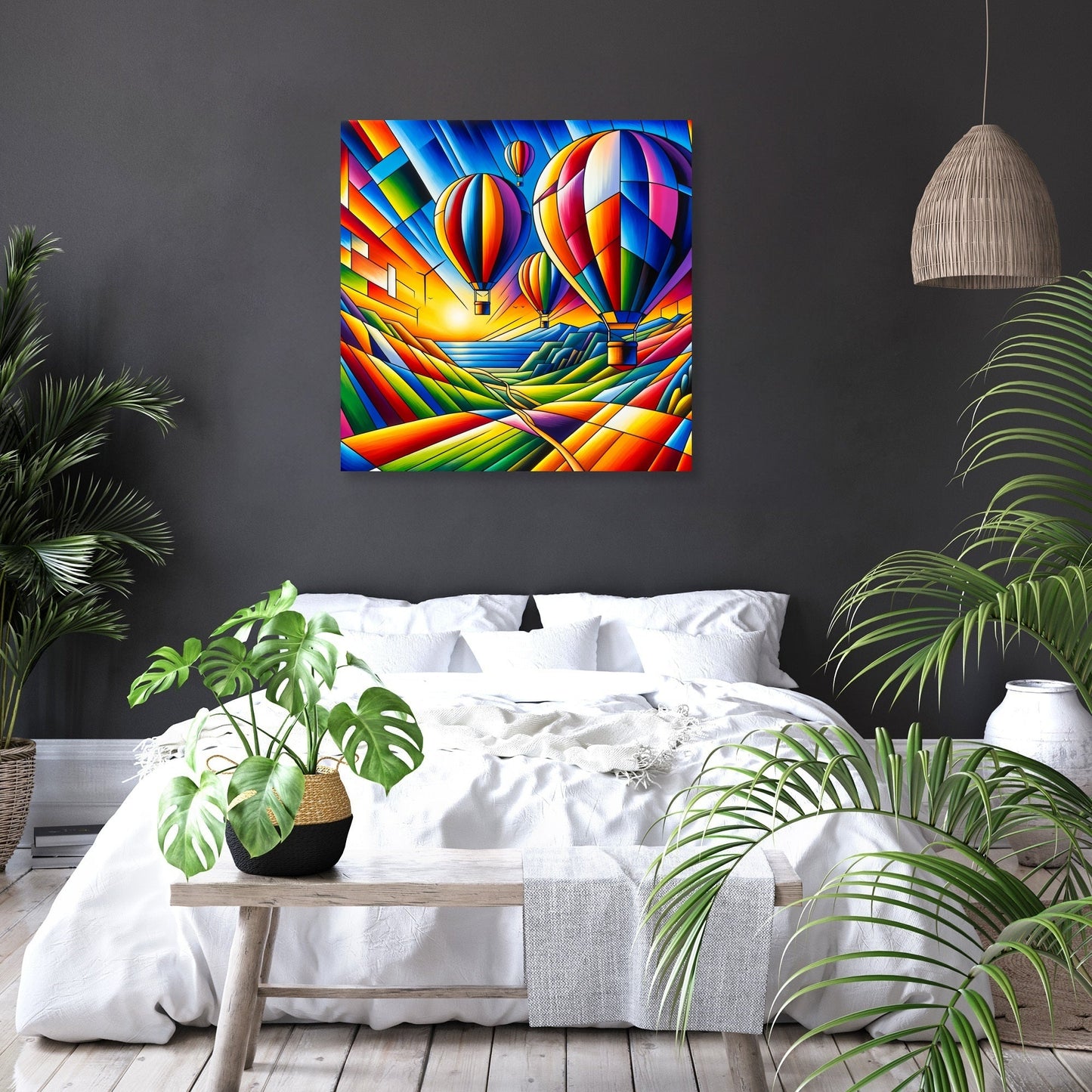 Cubist Odyssey Canvas