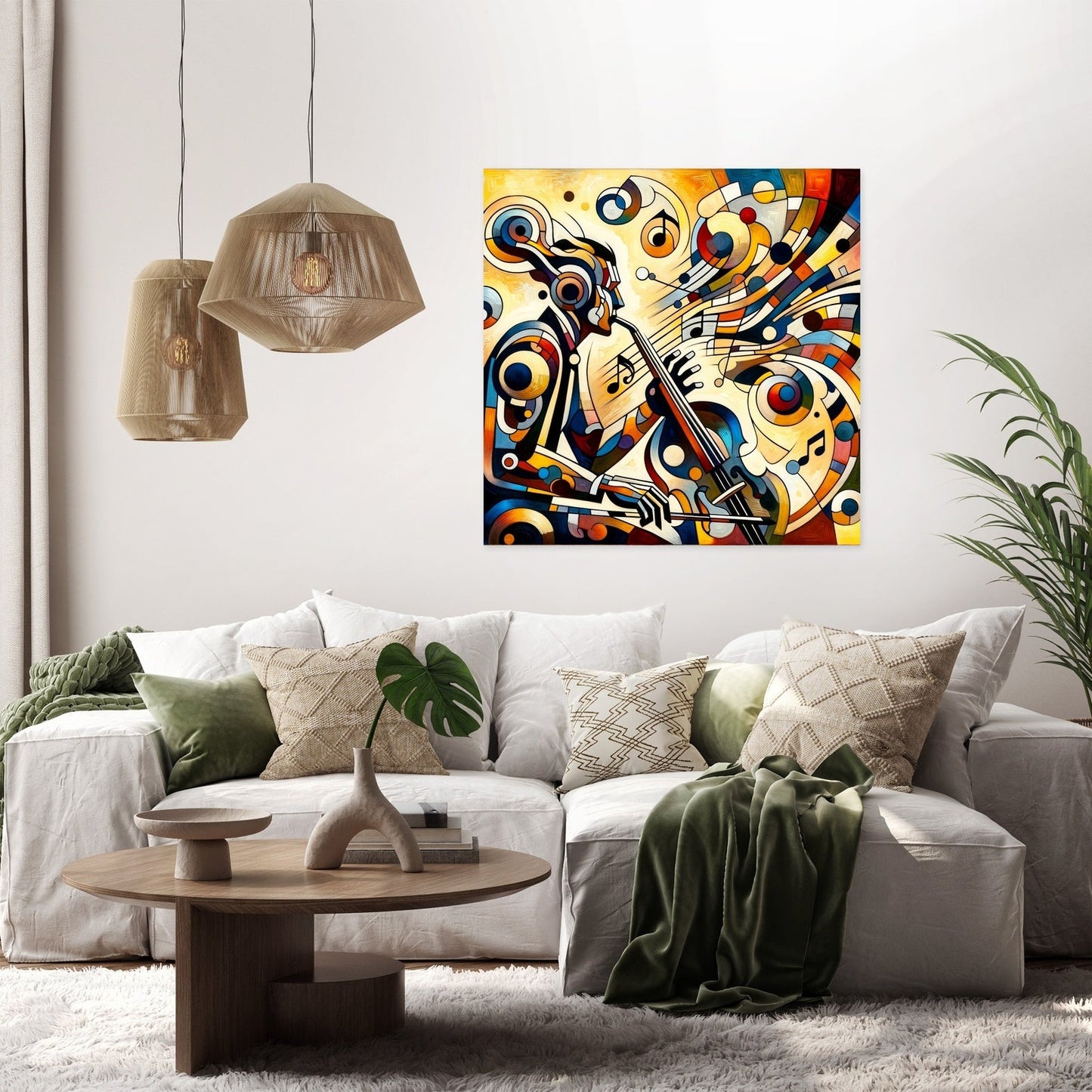 Abstract Rhythms Canvas