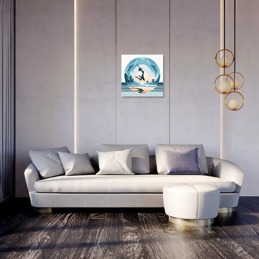 Tranquil Strides Canvas