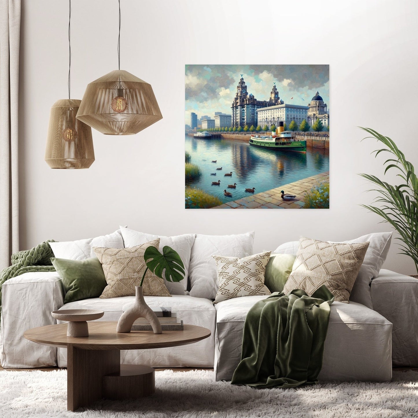 Merseyside Magic in Liverpool Canvas