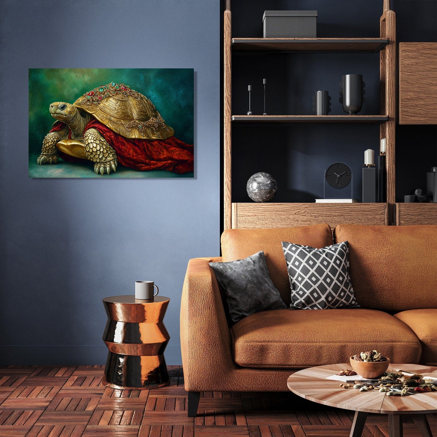 Royal Tortoise Canvas