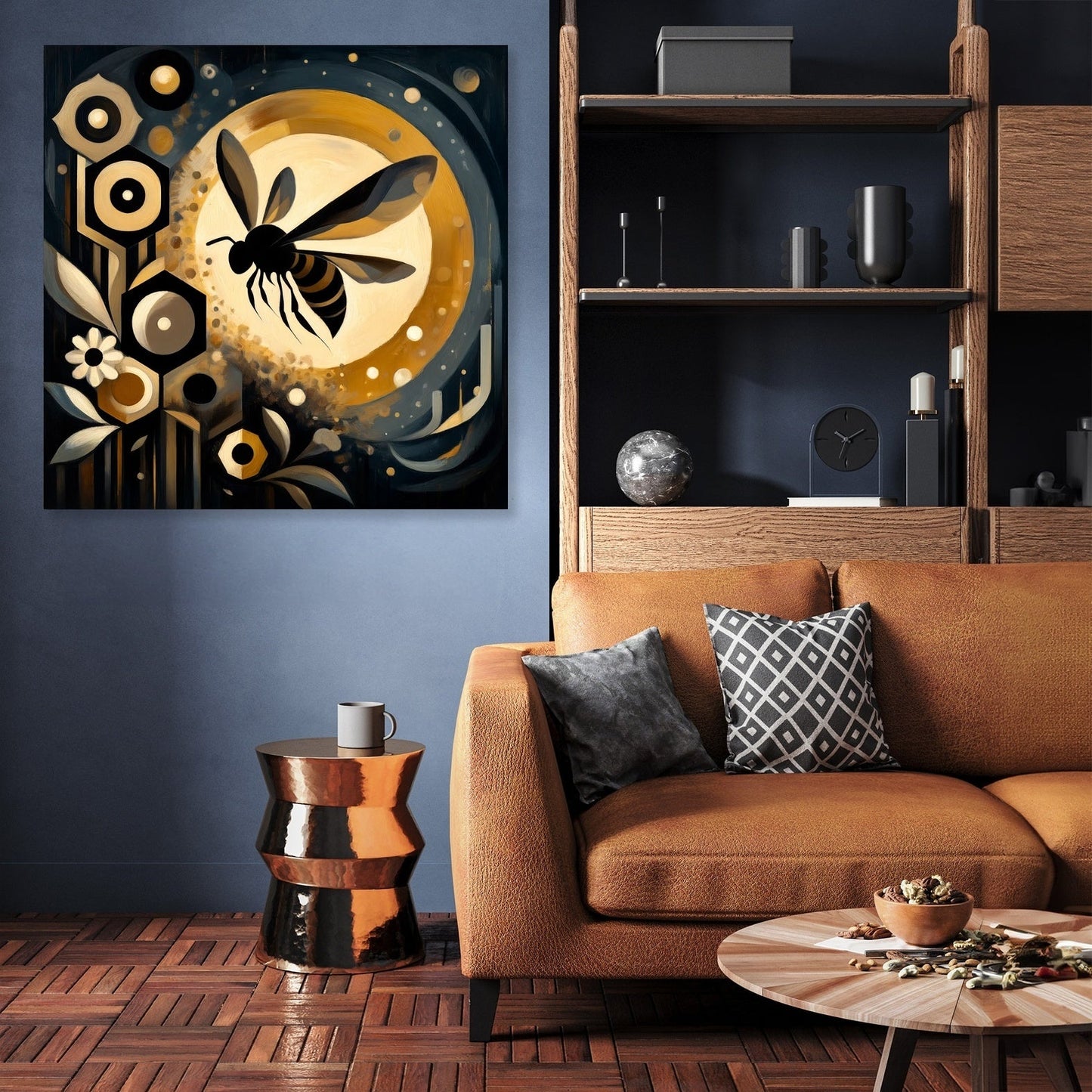 Epochs of Nectar Bee Canvas